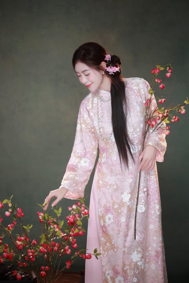 Áo Dài Lụa Tơ Tằm